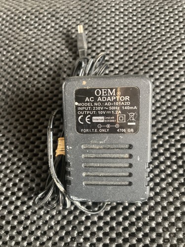 Oem adaptor model - ac, :