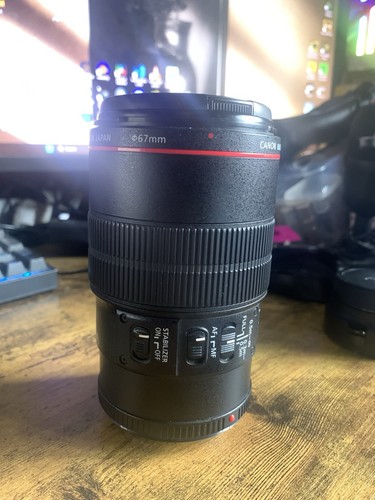 Canon 100mm macro ef is - canon,