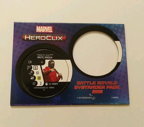 Marvel heroclix track suit - track,