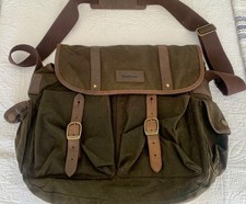 Barbour Waxed Messenger bag