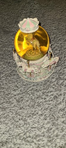 Snow globe merry - snow, round
