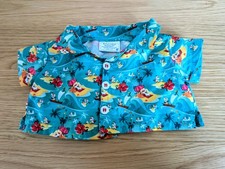 Build-A-Bear Hawaiian Shirt Olaf Frozen Disney Top