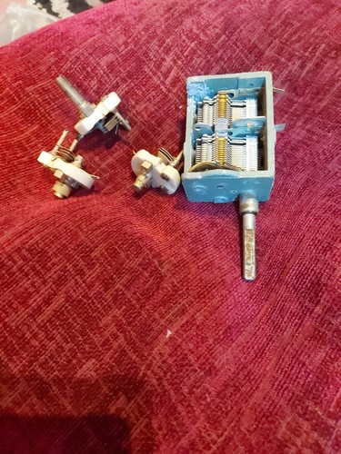 Job lot variable capacitors - job,