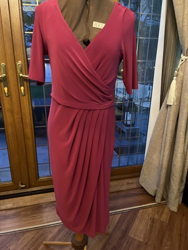 Alexon burgundy dress size - size, 12