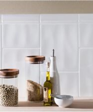 White Bumpy Tiles 200x250mm Box (1m2)