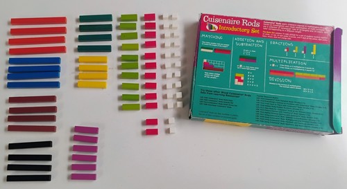 Cuisenaire rods introductory - rods,