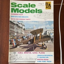 Scale Models Magazine 1974 complete set Volume 5 No.1 Jan 1974 - No. 12 Dec 1974