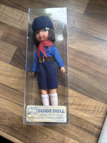 Vintage girl guide doll - cm,