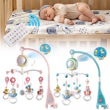 Baby Musical Mobile Crib Bed