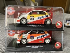 NSR Abarth 500 Assetto Corse “Blue Repsol” & “Orange Repsol”