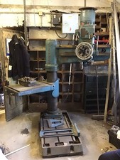 Radial Drill Around 7-8 Feet Tall.