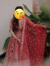 ✨ Stunning Rani Pink & Gold