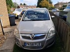 Vauxhall Zafira 1.9 Ctdi 2008 spares or repair