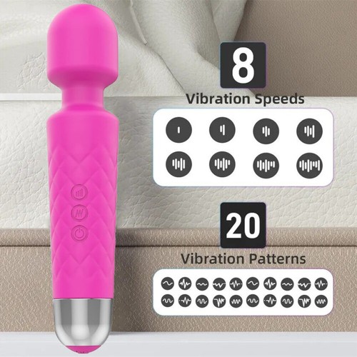 Cordless body massager wand - cordless, 20
