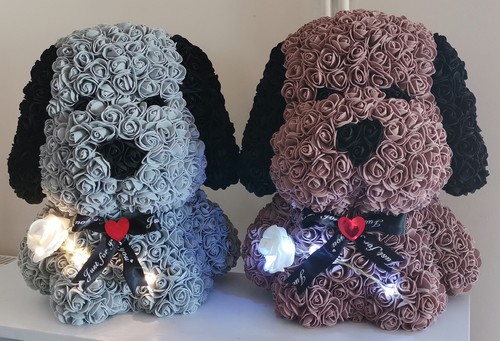 Dog with forever roses - , 40