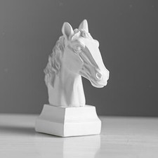 Horse head statue resin animal - horse,