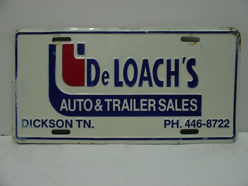 Booster license plate de - booster,
