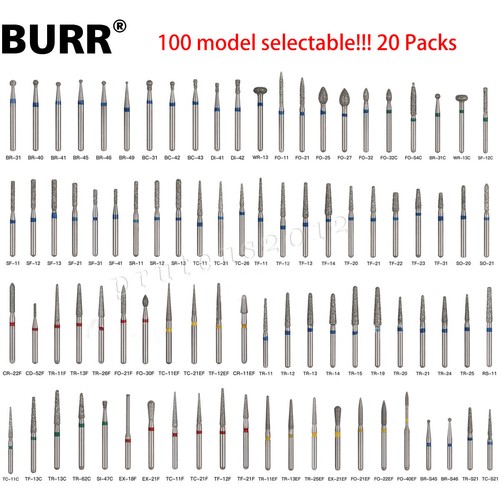 100pcs dental diamond - 100pcs,