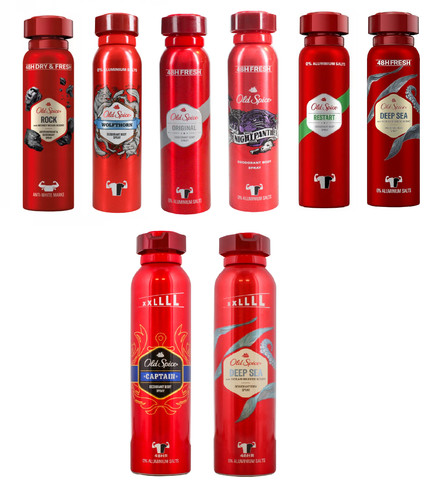 Old spice deodorant - deodorant, spray