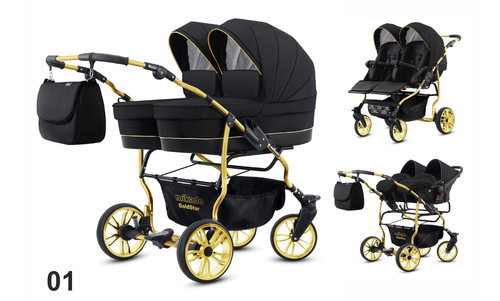 Twin pram 3in1 - twin,