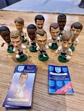 1995 Collection of 10 Corinthian England Squad Caricature Figurines