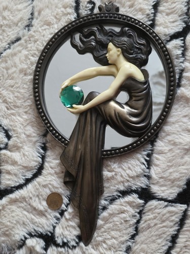 Art nouveau style wall - style, mirror