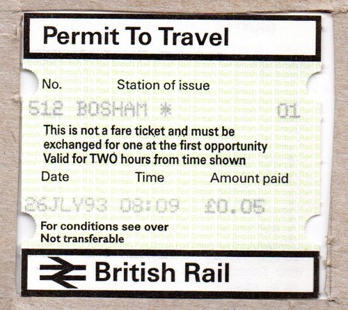 Bosham pertis permit to - -,
