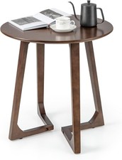 Modern Round Side Table Solid