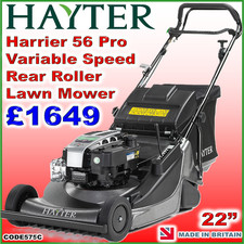 Hayter Harrier 56 Pro 22" Rear