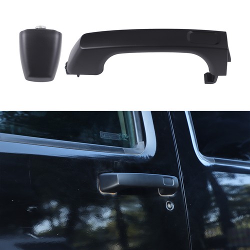 Black exterior door handle - door, &