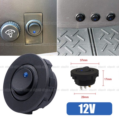 Round rocker toggle - toggle, switch