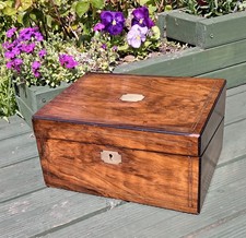 Victorian walnut and inlaid - walnut,