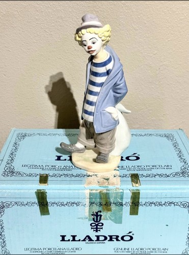 Lladro clown figurine 7602 - clown, #7602
