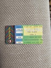 The Clash 1982 Concert Ticket