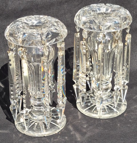 Antique pair crystal - antique,