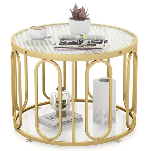 Tier round coffee table - table, with