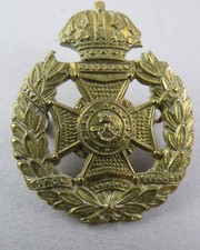 Military Brass Badge The Rifle Brigade  British Army Infantry