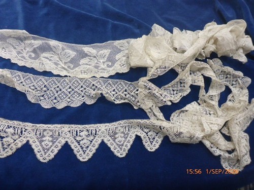 Antique lace edging trim - antique, trim,