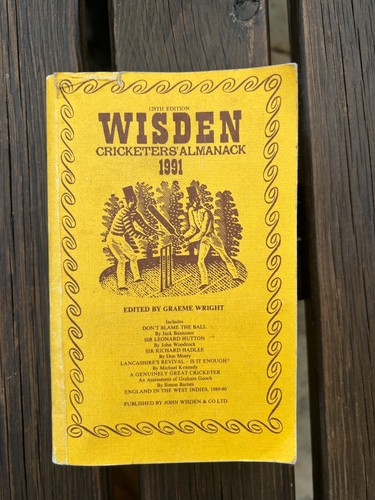 Wisden cricketers almanack - wisden,