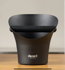 Descent Espresso Knock Box for knocking out the puck from a portafilter holds 25
