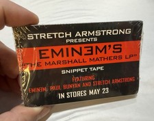 Eminem the Marshall Mathers LP 1 Cassette Tape Sealed PROMO Copy 2000 New STANS 