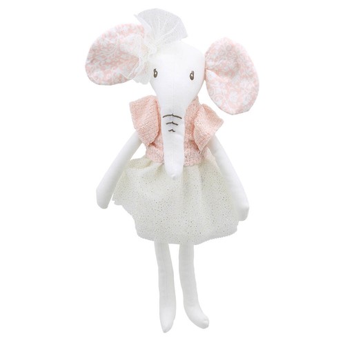 Wilberry linen elephant teddy - elephant,
