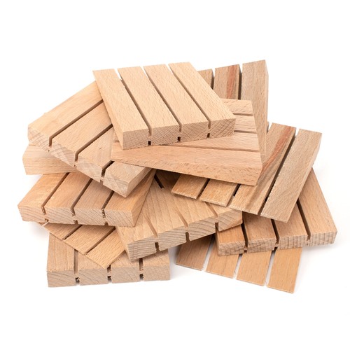 Hardwood wooden wedges - 48,