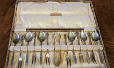 silver plated apostle spoons