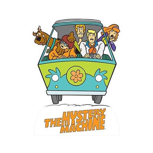 Mystery machine van scooby - mystery,