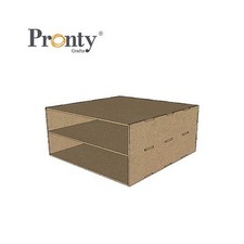 Pronty MDF Crafts Storage Kit