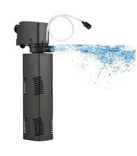 TARARIUM Internal Fish Tank Filter for 150-560 Litre Tank Bio Sponge