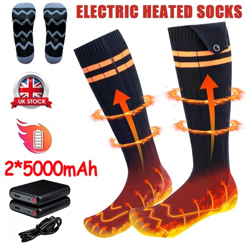 Electric heated socks - electric,