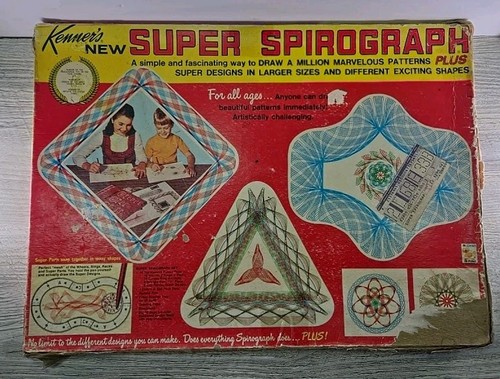 Vintage super spirograph board - vintage,