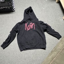 Korn Men's Black Graphic Print